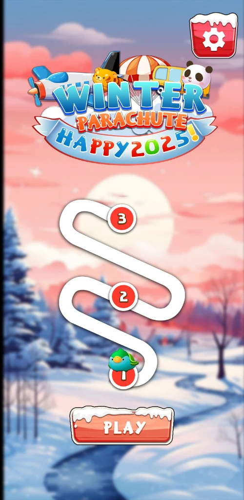 Winter Skydiving screenshot
